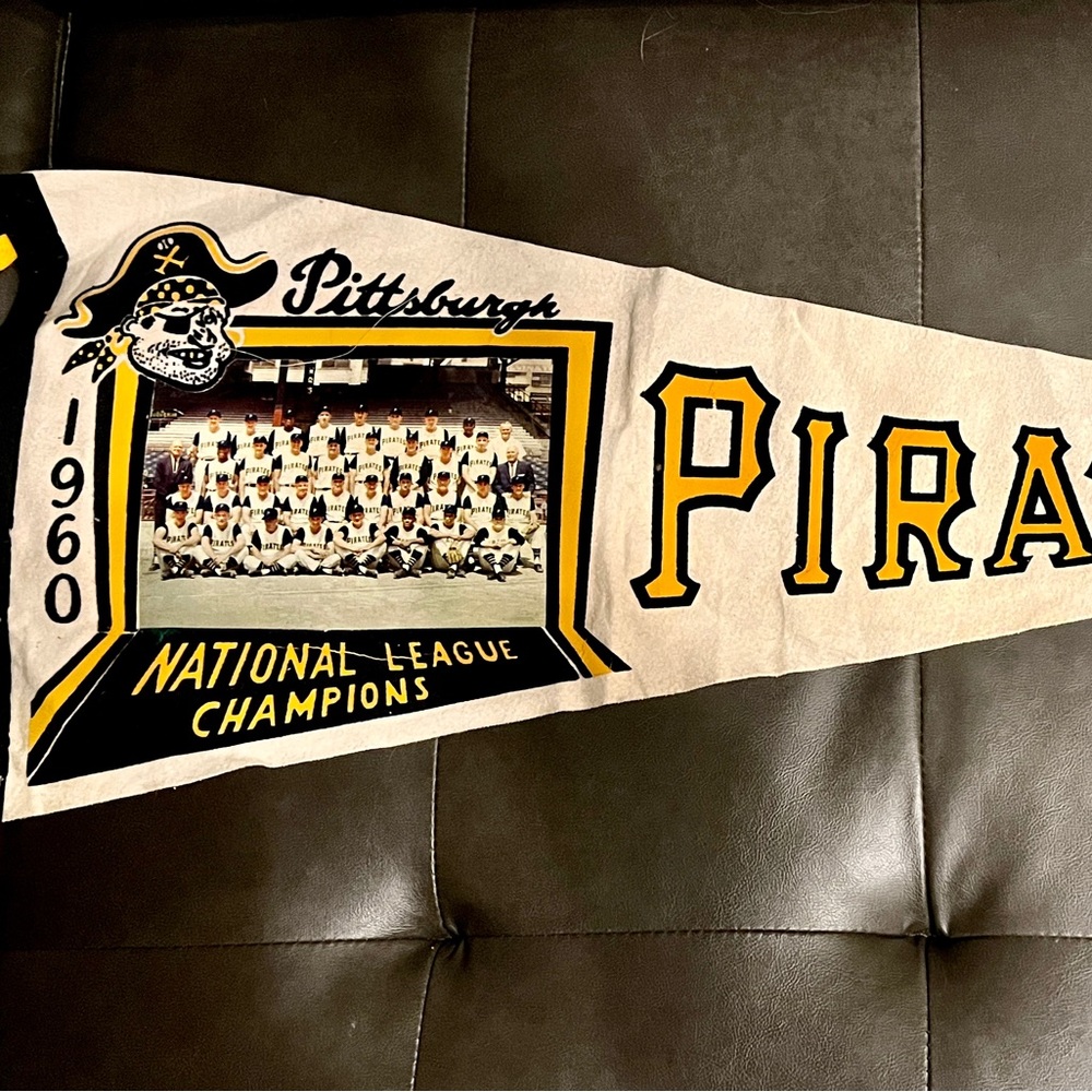 1960’s Pittsburgh Pirates National League Champion Pennant